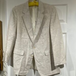 Men's Cream Blazer
